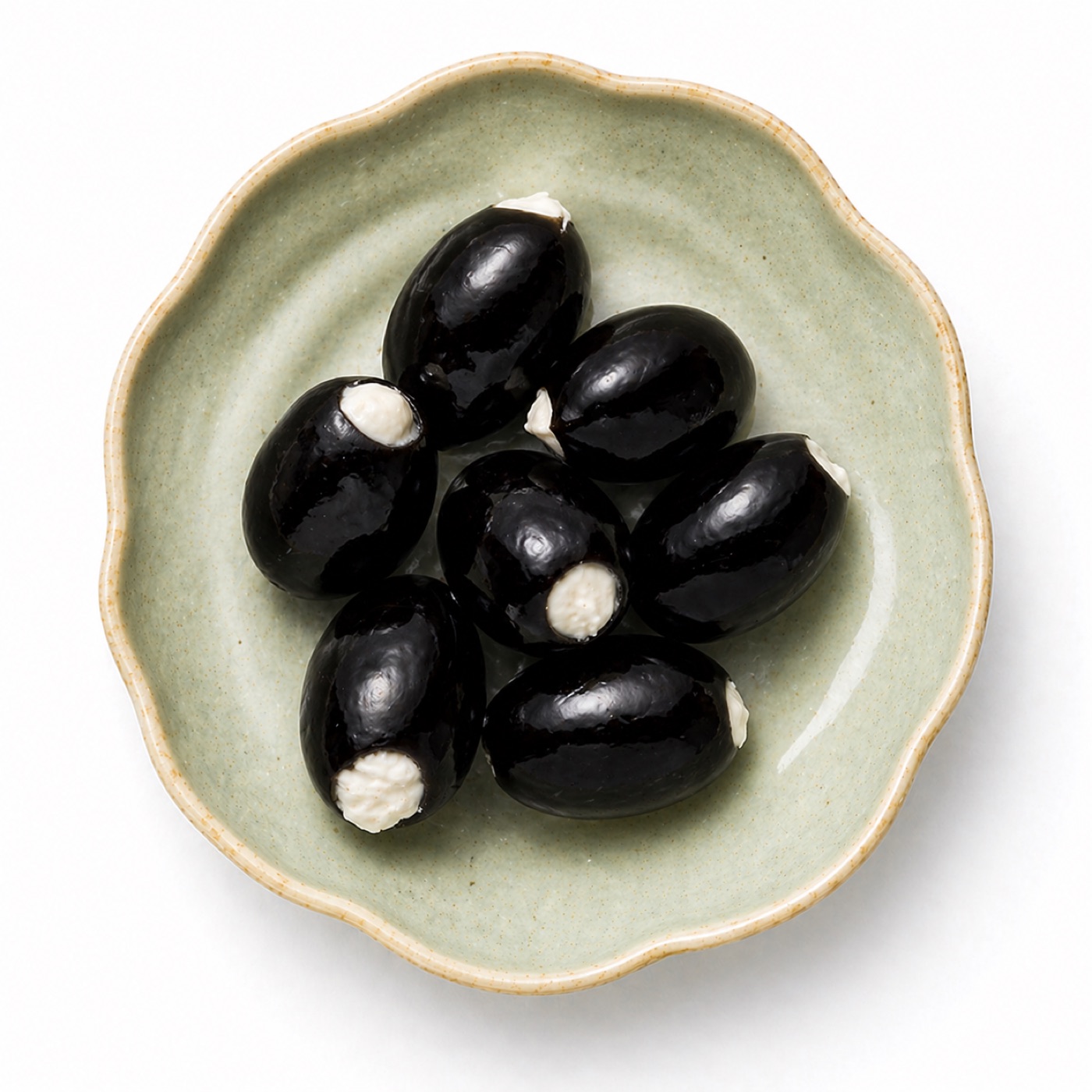 Olives Noires Farcis Au Fromage