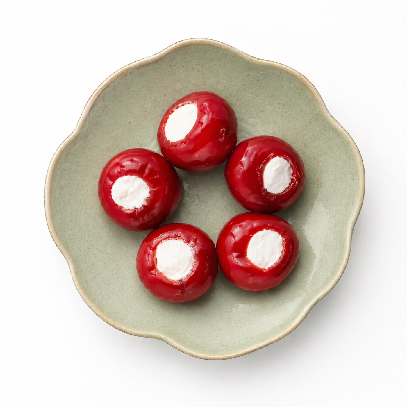 Poivrons Rouge Farcis Au Fromage